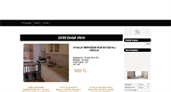 Desktop Screenshot of giritliemlak.com